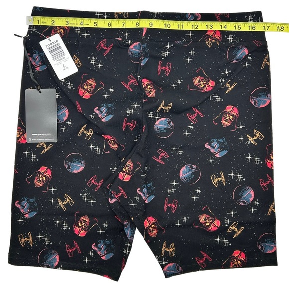 Torrid Women’s Plus Size Disney Lucas Star Wars Signature Premium Bike Short - Picture 11 of 12